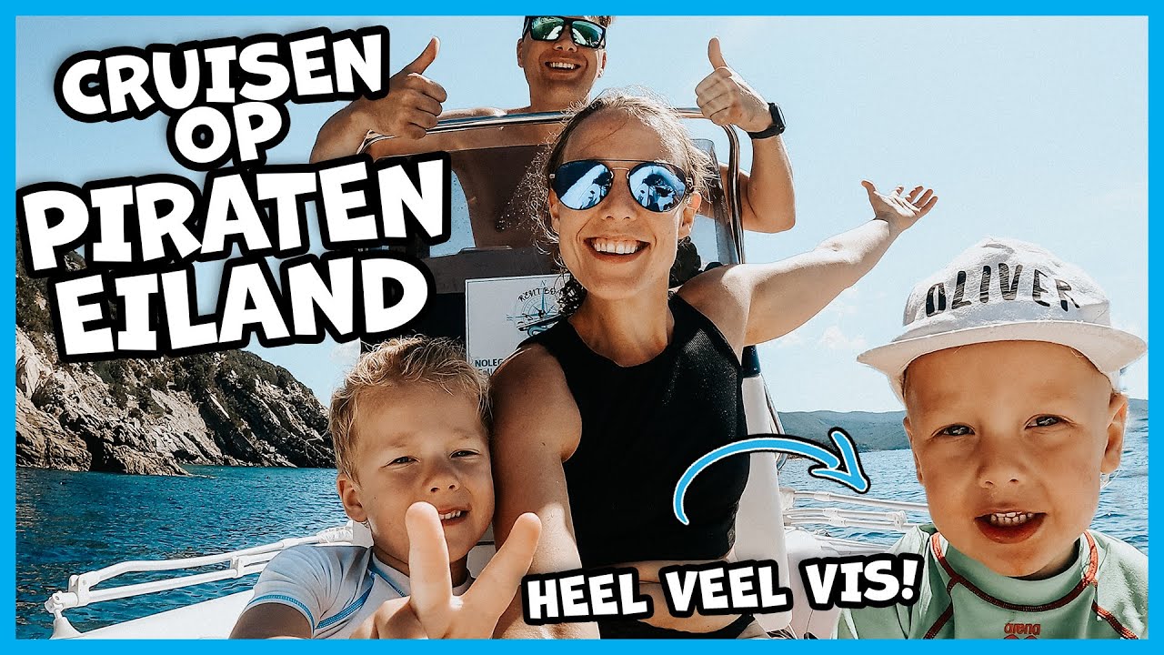 🇮🇹 SNORKELEN OP ELBA EN PIRATENGROT ONTDEKKEN Vlog #169
