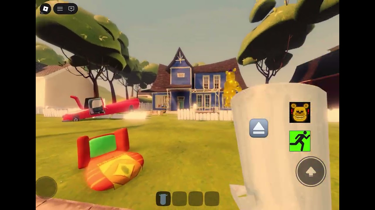 Run from Fast Fredbear Roblox | This game is more fun to play (FREE MODE)