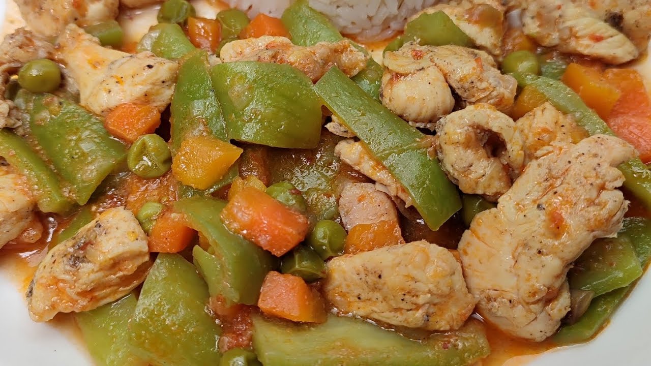 guiso de Caigua 😋