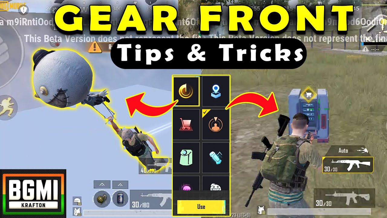 Gear Front Mode All Skills/Power Explains | Gear Front Tips and Tricks | BGMI 2.2