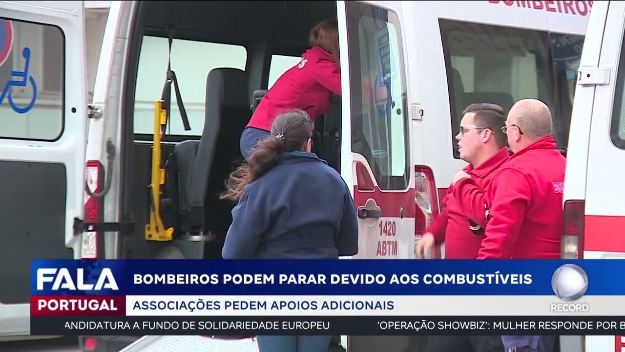 Bombeiros podem parar devido aos combustíveis