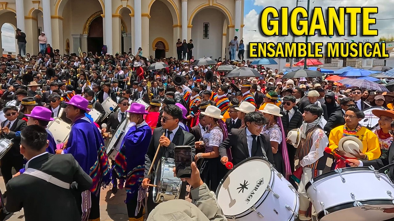 ASÍ son los ENSAMBLES de Bandas en Cuicuno. 😲🥁🎷🎺👌🇪🇨   Las MEJORES bandas de Ecuador?