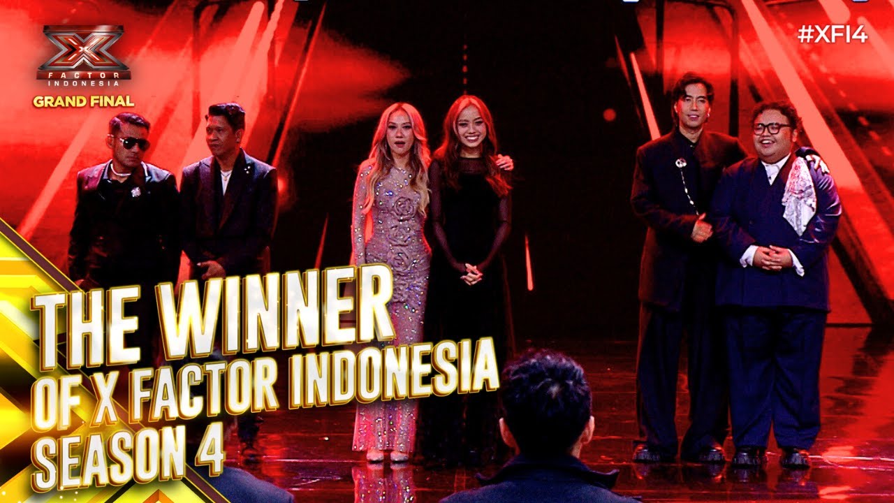 MOMEN MENEGANGKAN! Inilah Pemenang X Factor Indonesia Season 4