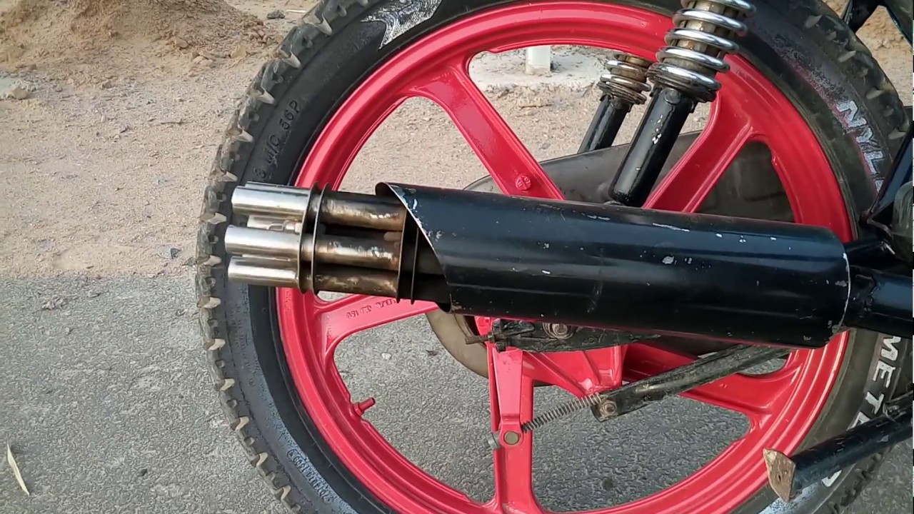 MINI GUN EXHOUST / tailguner /bu Akram.modifications