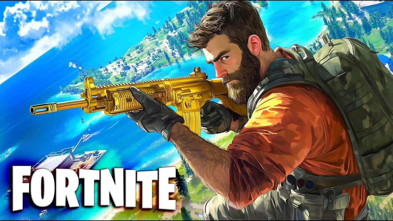 LIVE - TheBeardedDad - Fortnite