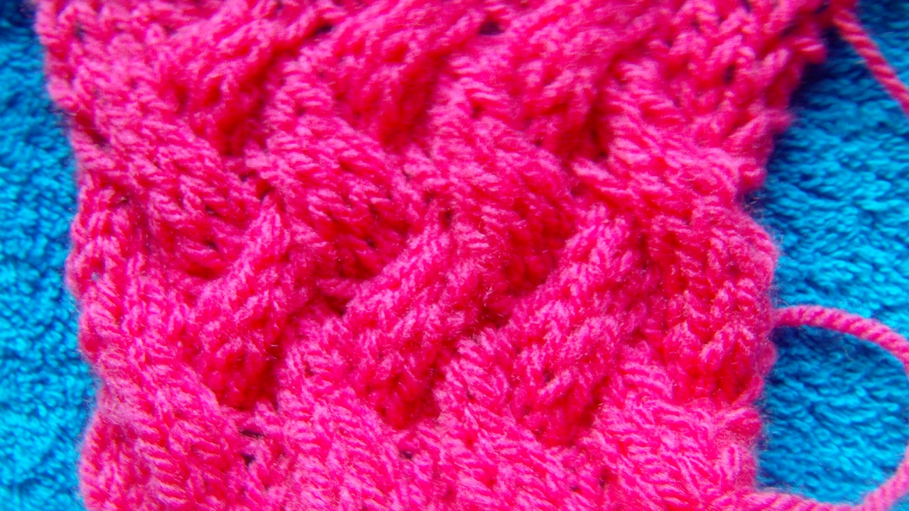 WZORY NA DRUTACH-KNITTING STITCH--PLECIONKA WARKOCZOWA