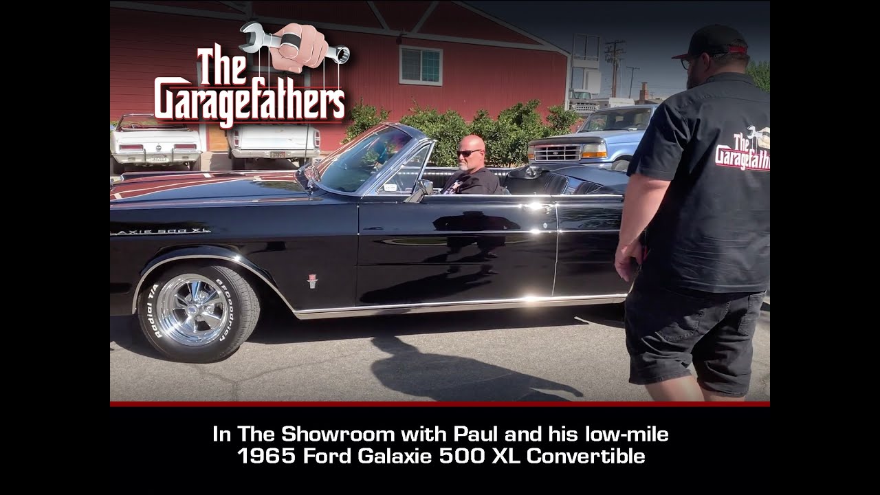 Is This The Coolest Car On Campus? 1965 Ford Galaxie 500. #fordgalaxie #galaxie #convertible