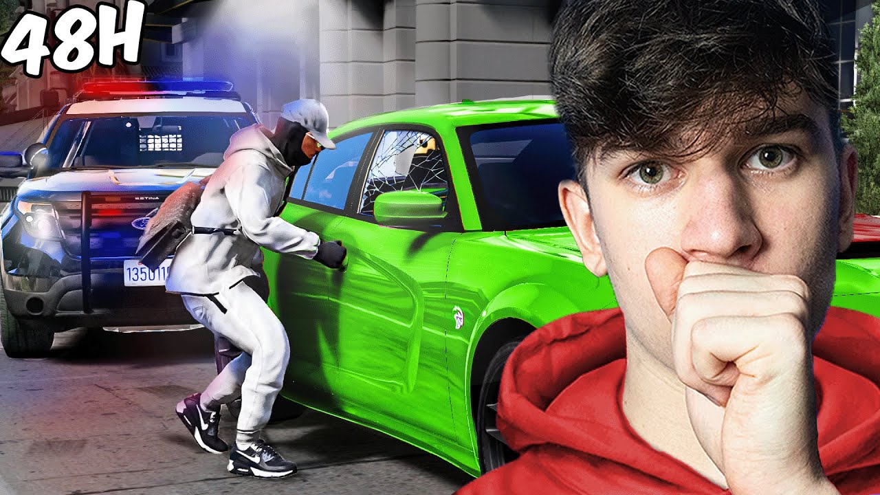 Spędziłem 48h jako ZŁODZIEJ w GTA V..