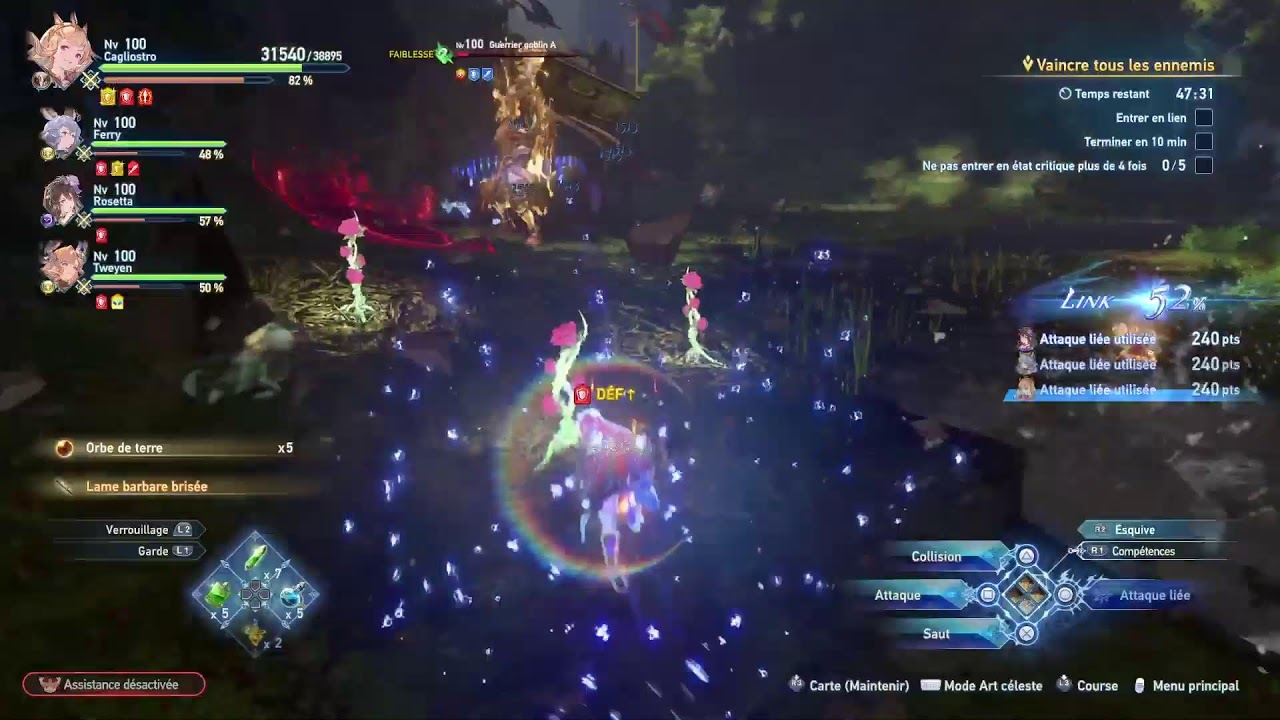 Gradblue Fantasy relink grind
