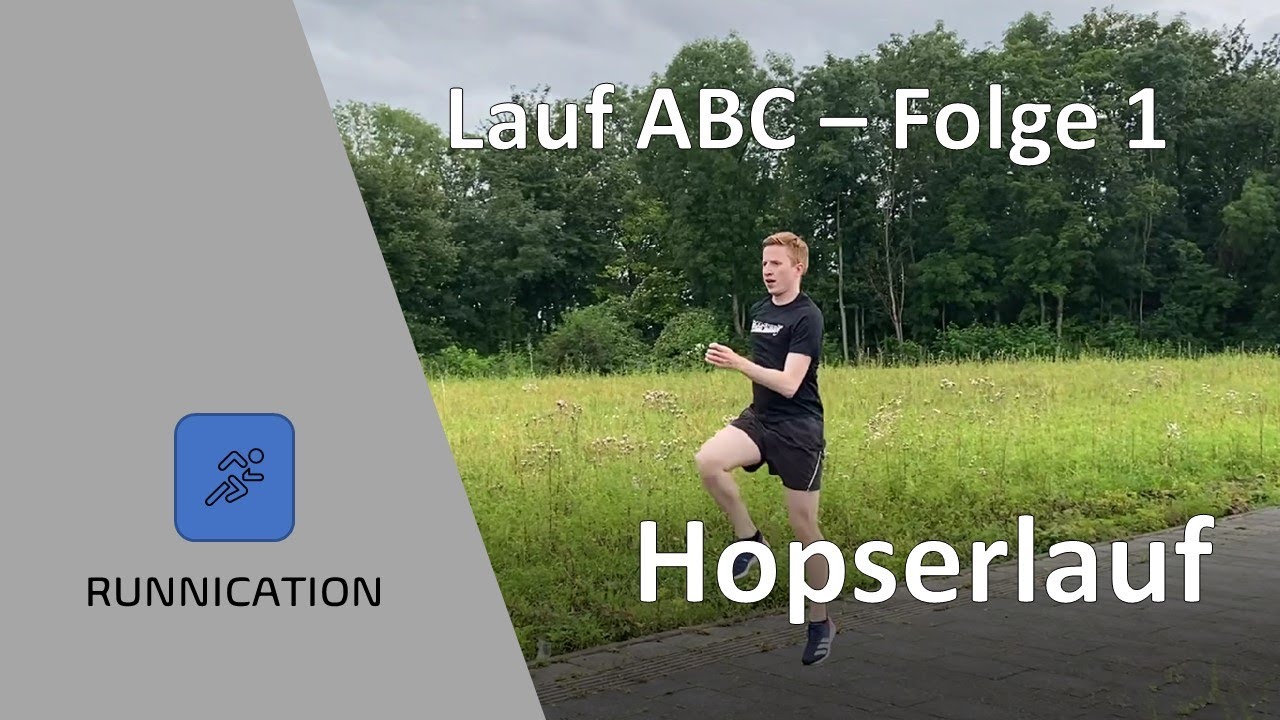Lauf ABC - Laufstil verbessern - Teil 1 Hopserlauf