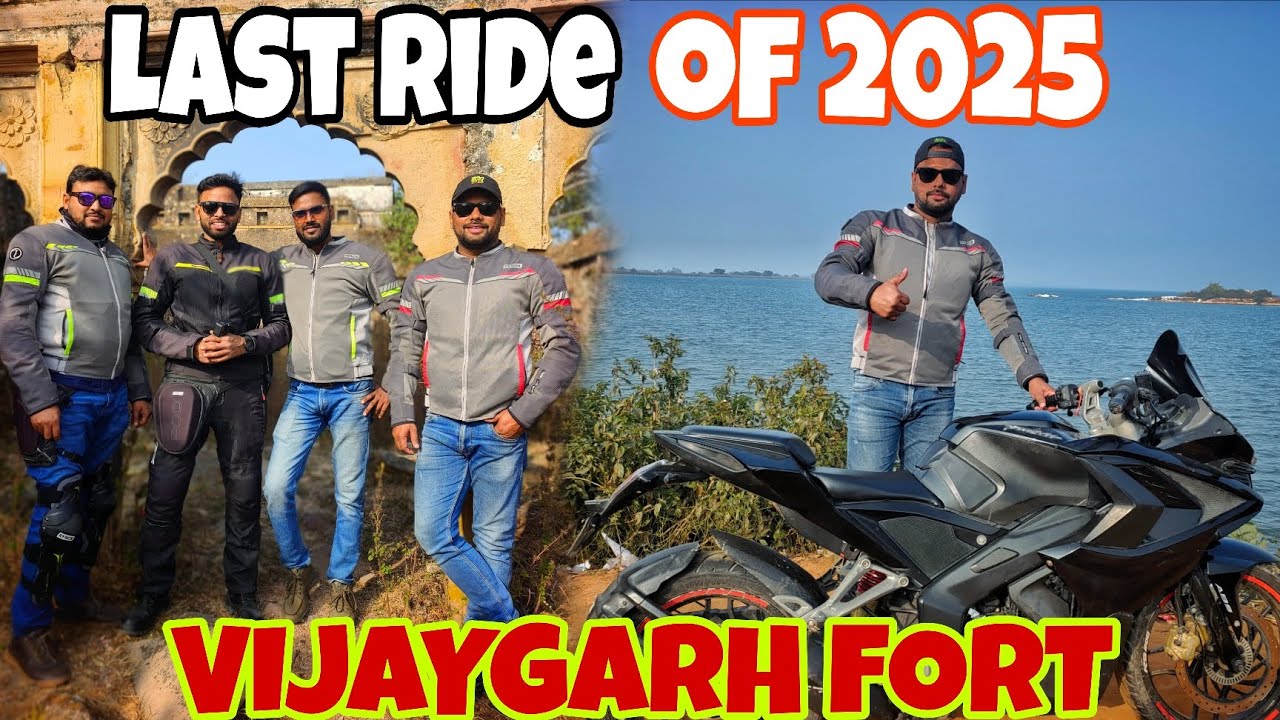 Vijaygarh Fort Ride  | 2025 Ki Last Bike Ride | Pure Adventure | Memories That Stay Forever 