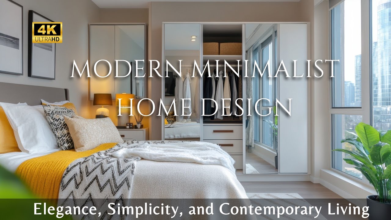 Modern Minimalist Home Design: A Stunning Blend of Elegance, Simplicity, and Contemporary Living
