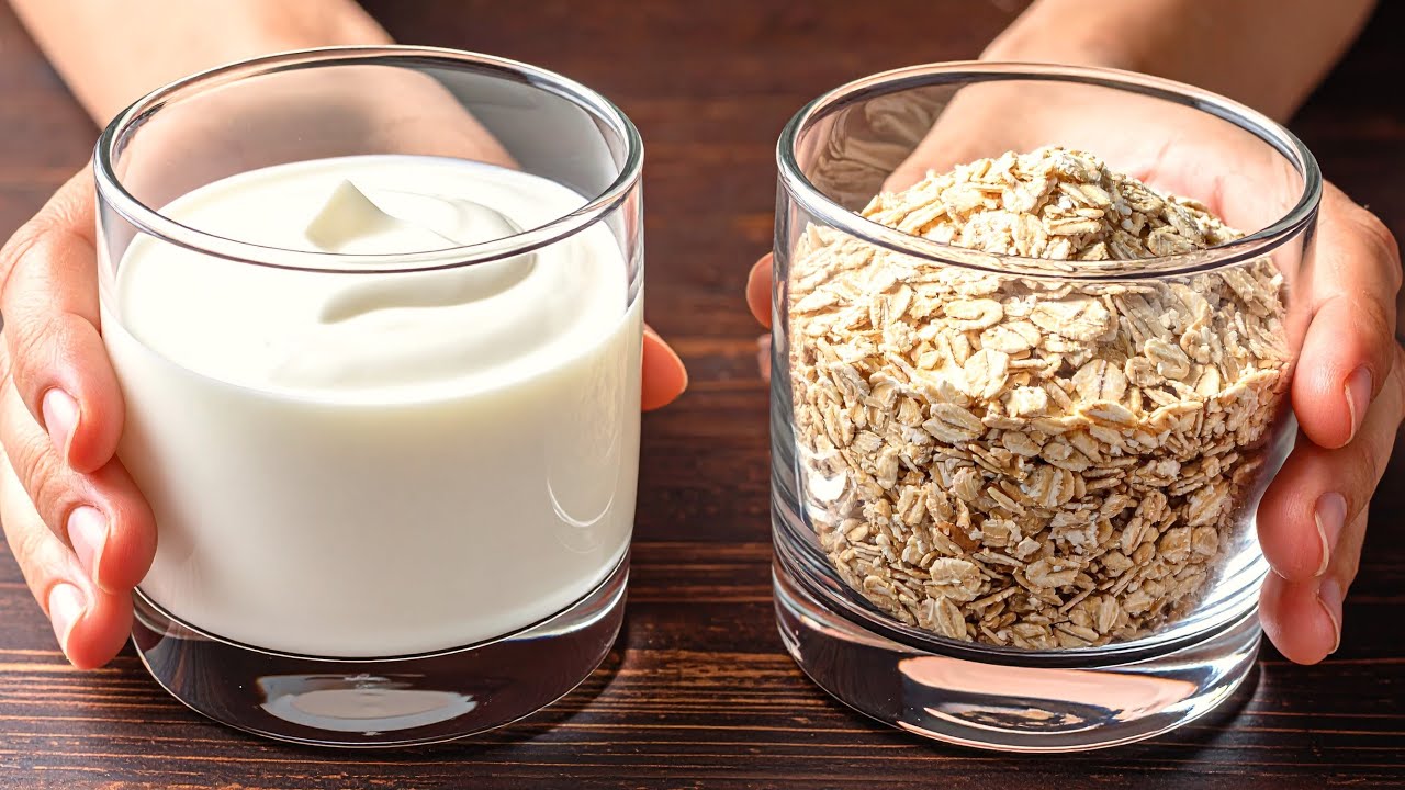 Gesund Brot in 5 Minuten! Nur Haferflocken und Joghurt! Ohne Mehl und Zucker!