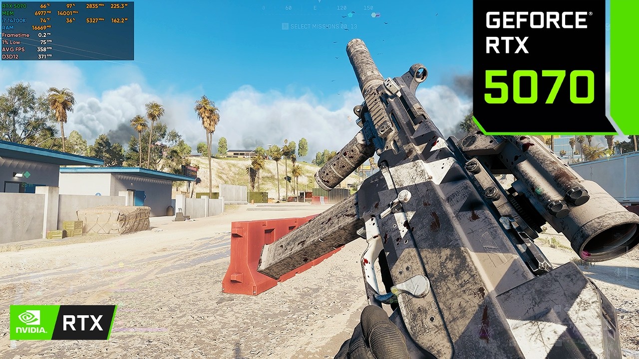Battlefield 6: REDSEC 1440p Low Settings | RTX 5070 + i7 14700K | DLSS 4.0 On