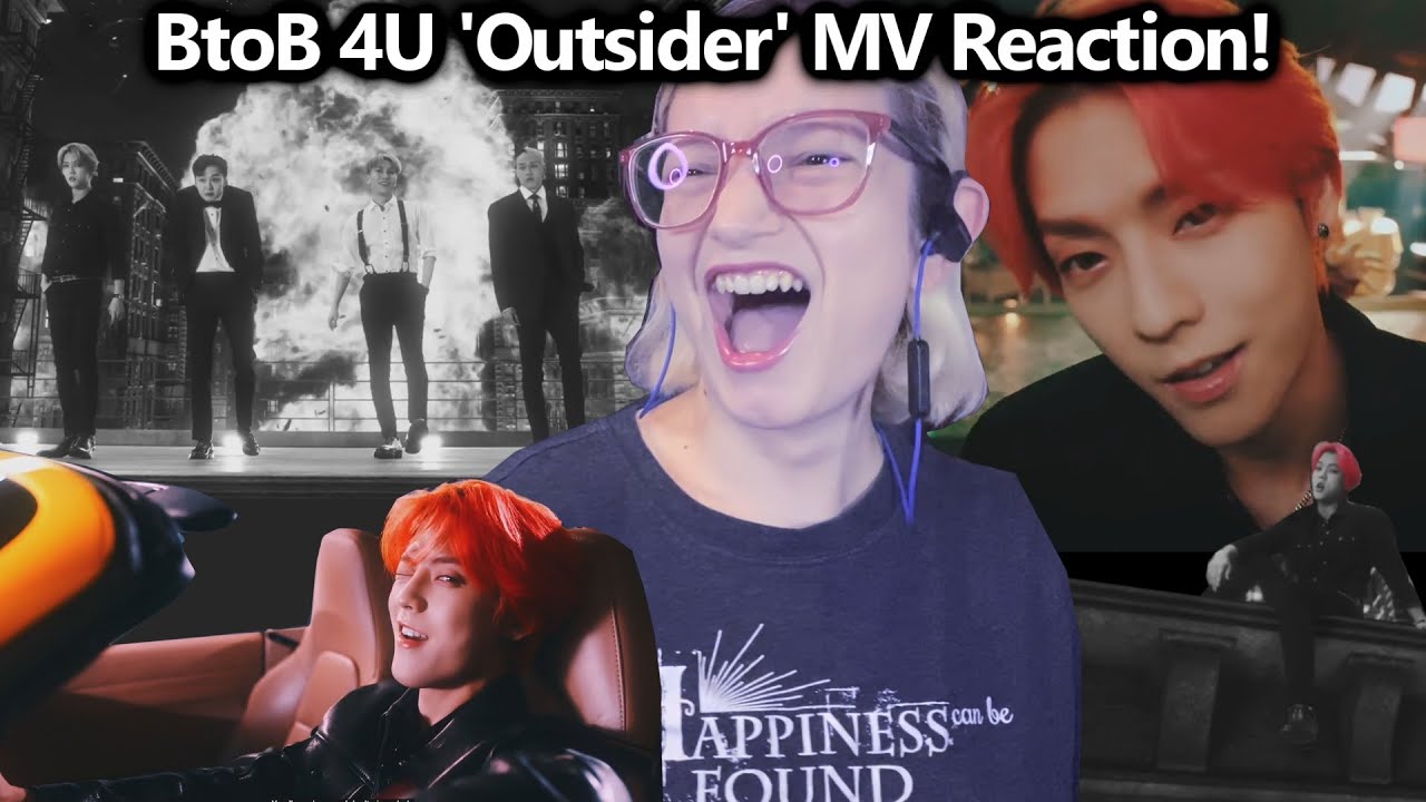 FIRST BtoB COMEBACK AS A NEW MELODY!! - Reaction to BtoB 4U 비투비 포유 'Outsider' MV!