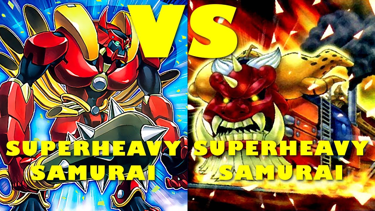 Real Life Yugioh - SUPERHEAVY SAMURAI vs SUPERHEAVY SAMURAI | July 2017 Friendly