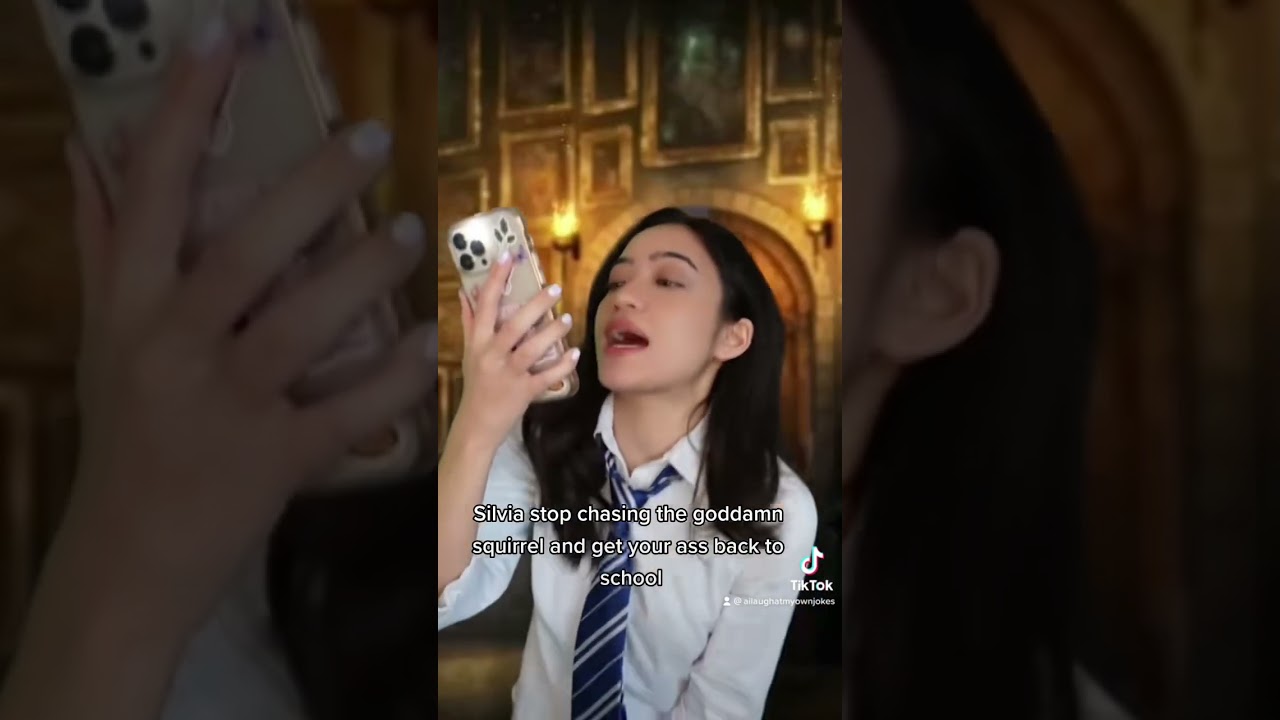 If Mikaila and I were at Hogwarts (feat. @magicbymikaila)