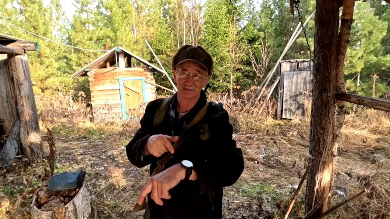 Первая проверка капканов. Есть добыча. Ночёвка в северной.
