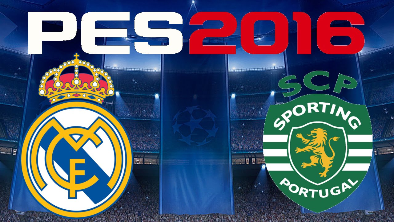 UEFA Champions League - PES 2016 - REAL MADRID v SPORTING CP