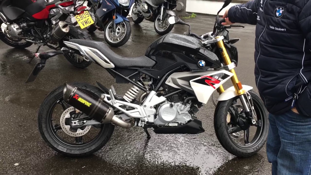 BMW G310R Akrapovic Full System