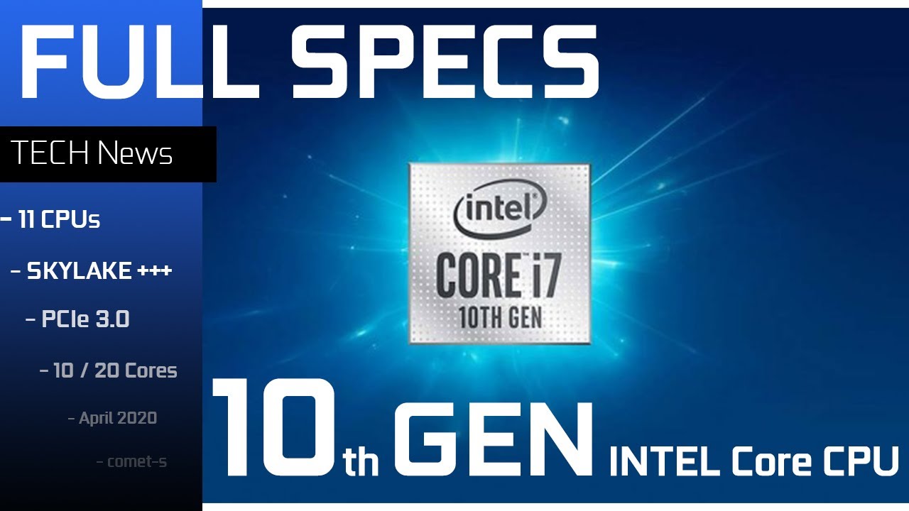 10th Gen. Core CPUs, Intel&rsquo;s biggest mistake?