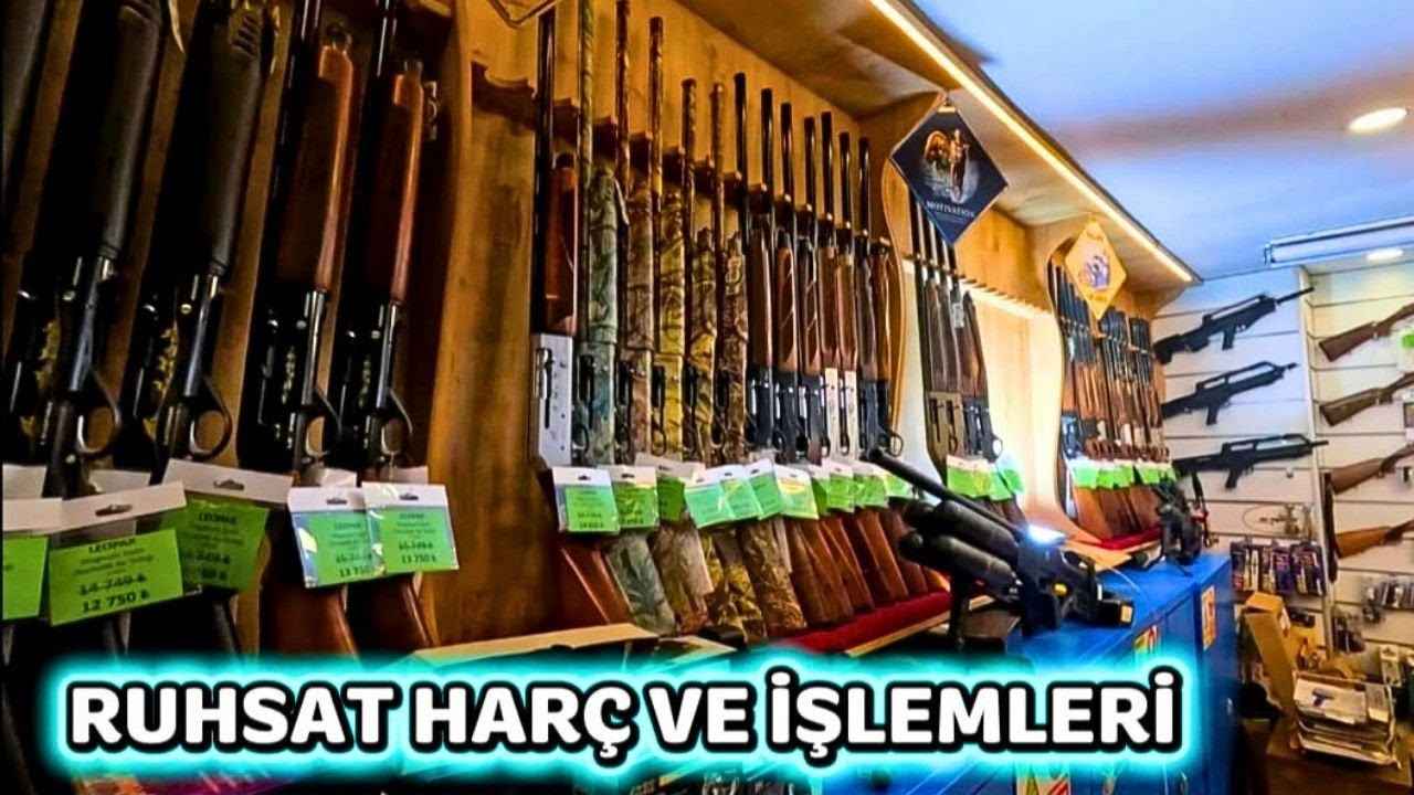 Silah Ruhsatı Nasıl Alınır - 2026 Yeni Ruhsat Har&ccedil;ları