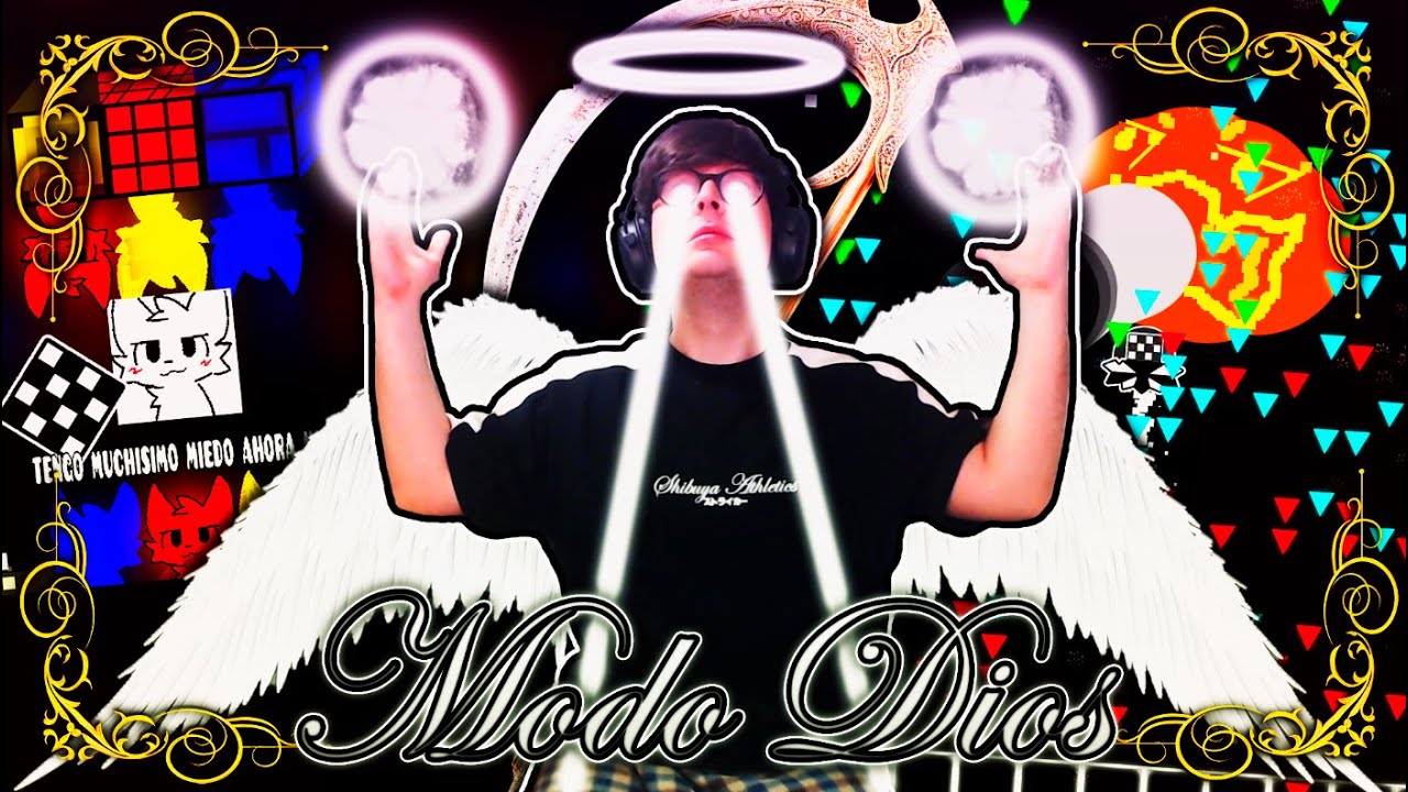 ACTIVO el MODO DIOS jugando CHALLENGES | Geometry Dash 2.2