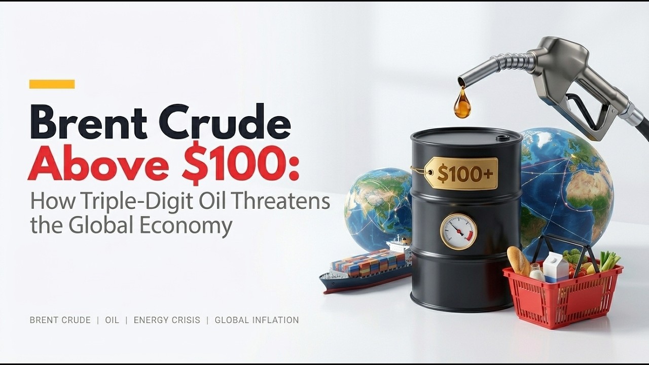 Brent Crude Above $100: How Triple-Digit Oil Threatens the Global Economy