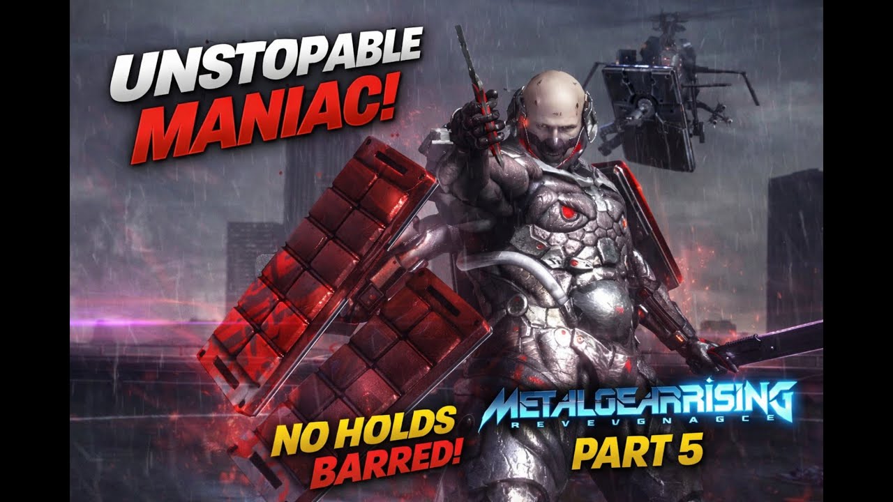Metal Gear Rising: Revengeance Walkthrough Part 5 – Unstoppable Maniac