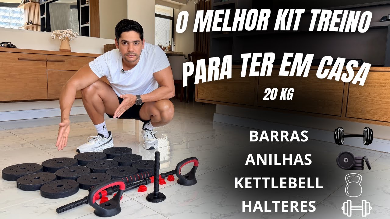 O MELHOR KIT DE TREINO PARA TER EM CASA. 6 EM 1.