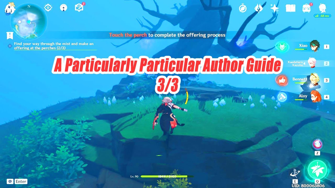 A Particularly Particular Author Quest Guide Gameplay - All 3/3 Location Show