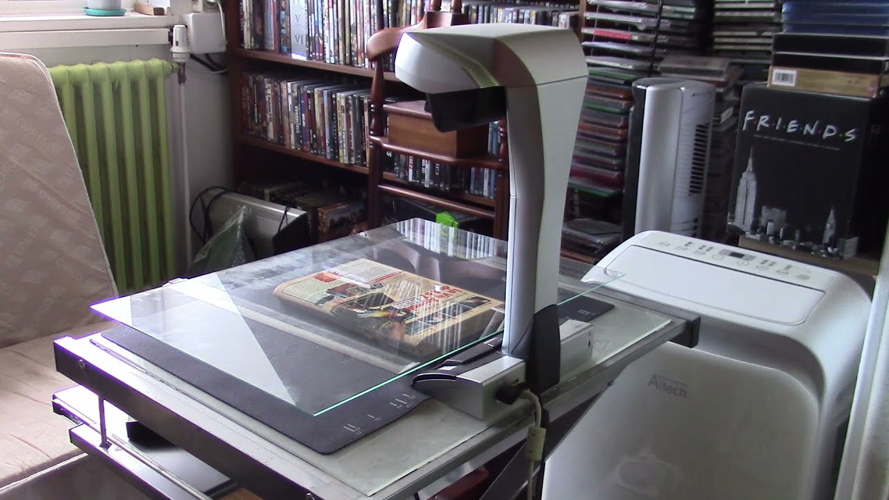comment scanner  papier magazine en professionnel A4 A3 résolution 4k