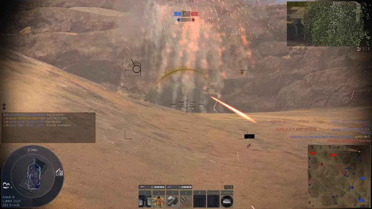Leopard 2A7V/2A6 Nuke Gameplay / WT