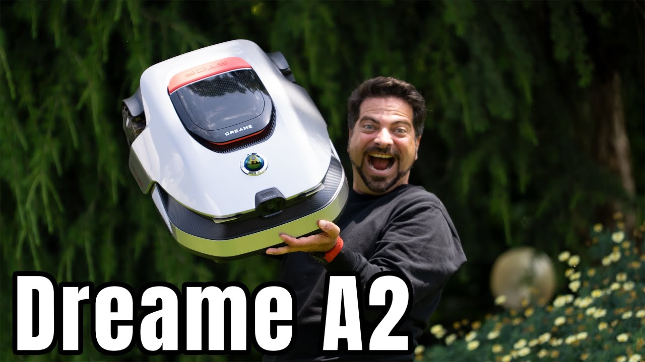 Dreame A2 TOP Robot Tagliaerba per Giardini con Alberi fitti, Muri e palazzi con poca pendenza