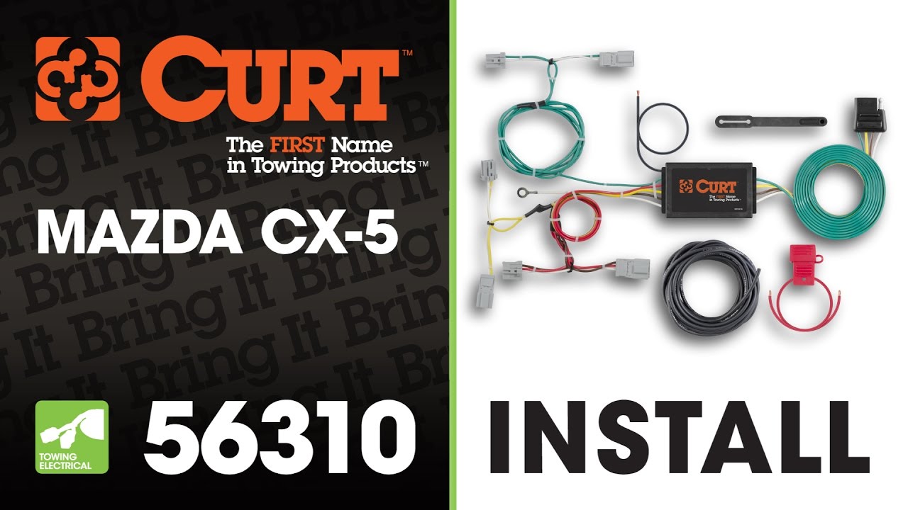 Trailer Wiring Install: CURT 56310 Taillight Converter on a Mazda CX-5