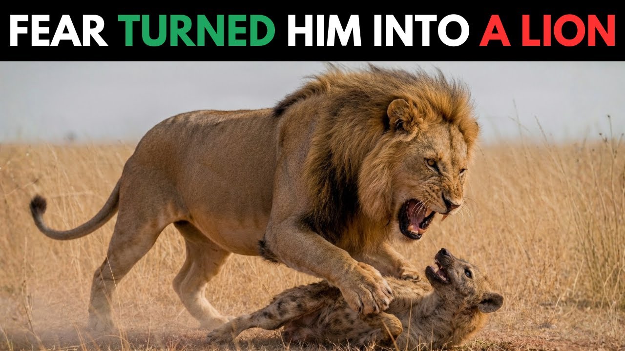 This Lion Grew Up Watching Death …Until Fear Became His Weapon