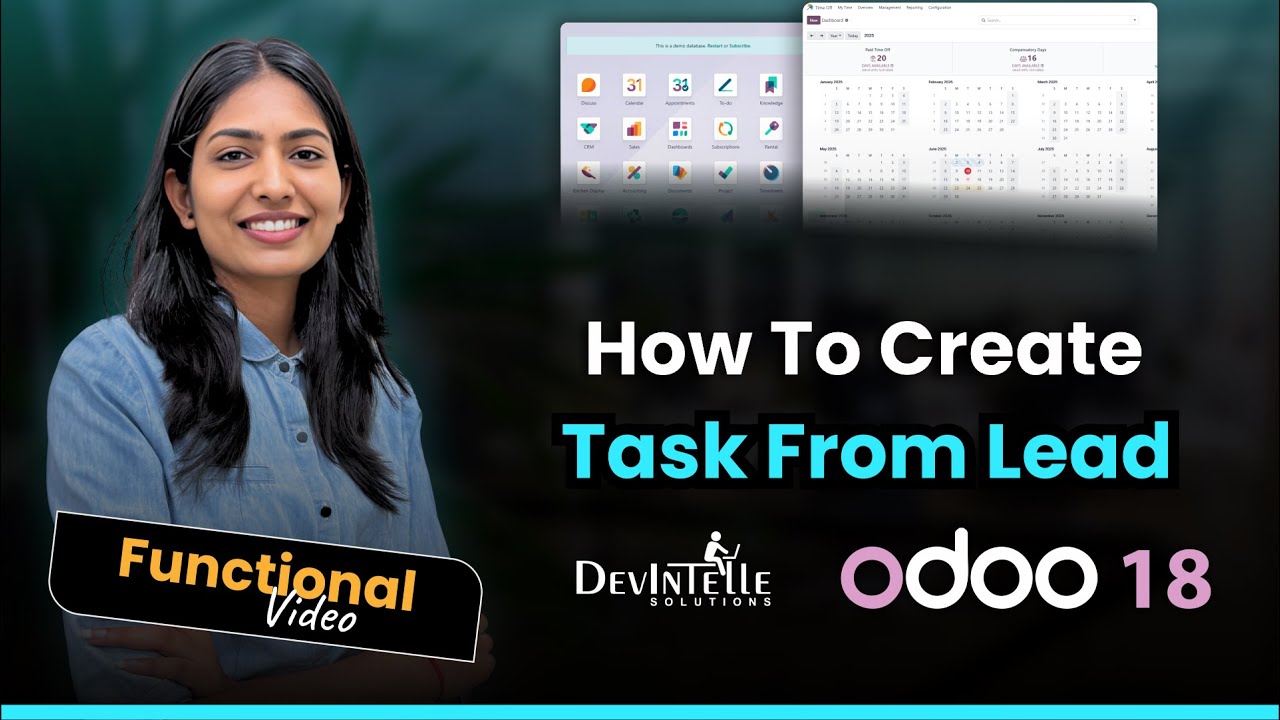 How To Create Task From Lead In Odoo