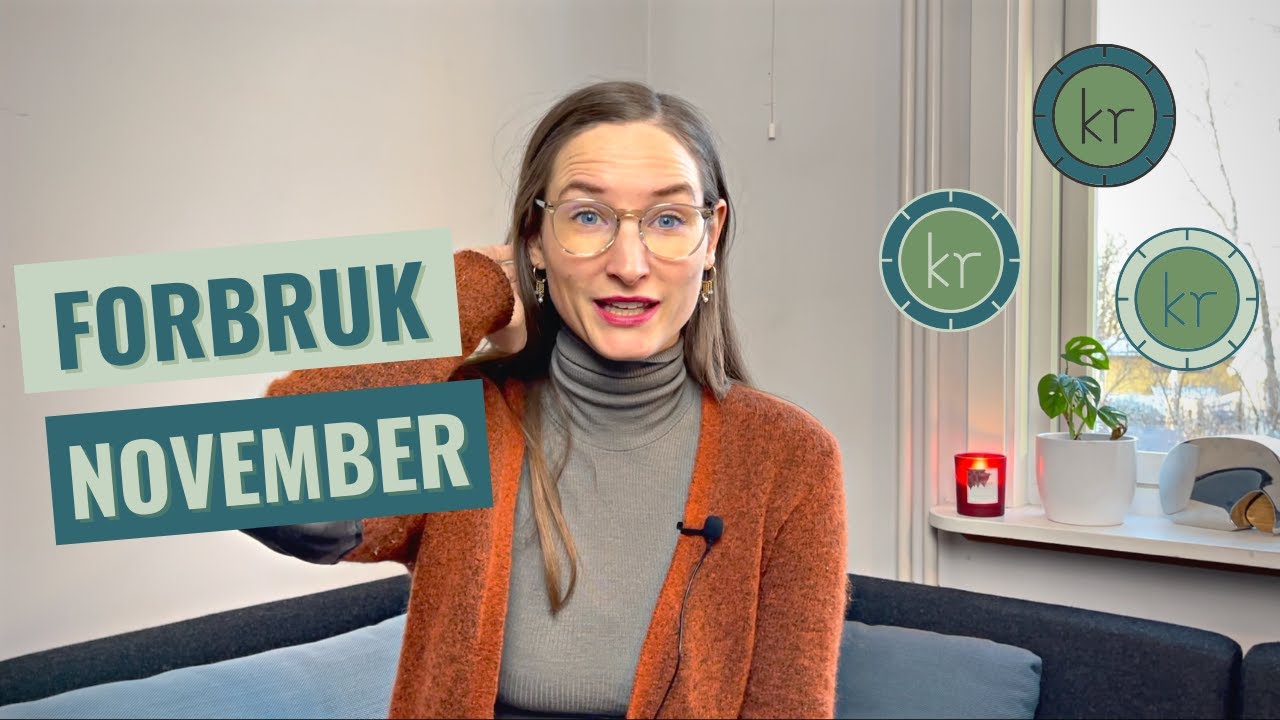 Pengebruk i løpet av en måned // Jeg går igjennom mitt forbruk i november