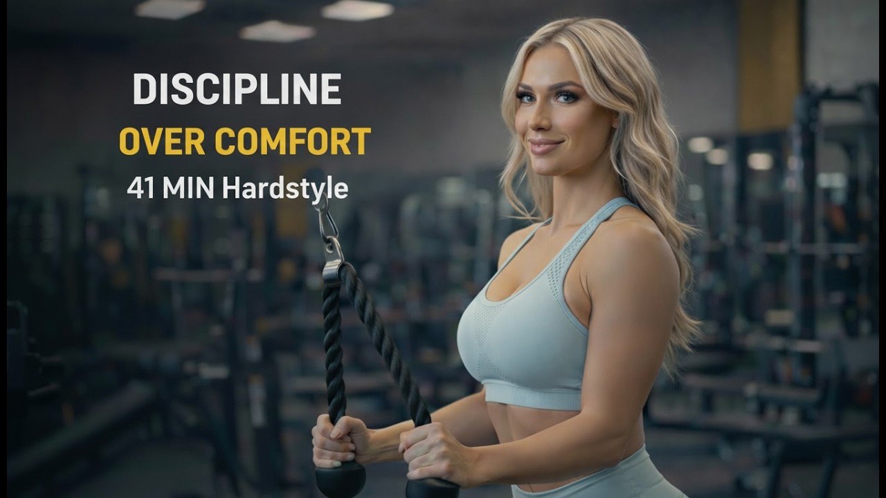 RAWSTYLE GYM MIX 2026 🔥 Discipline Over Comfort, Hardstyle Workout Music for Running, HIIT, Strength
