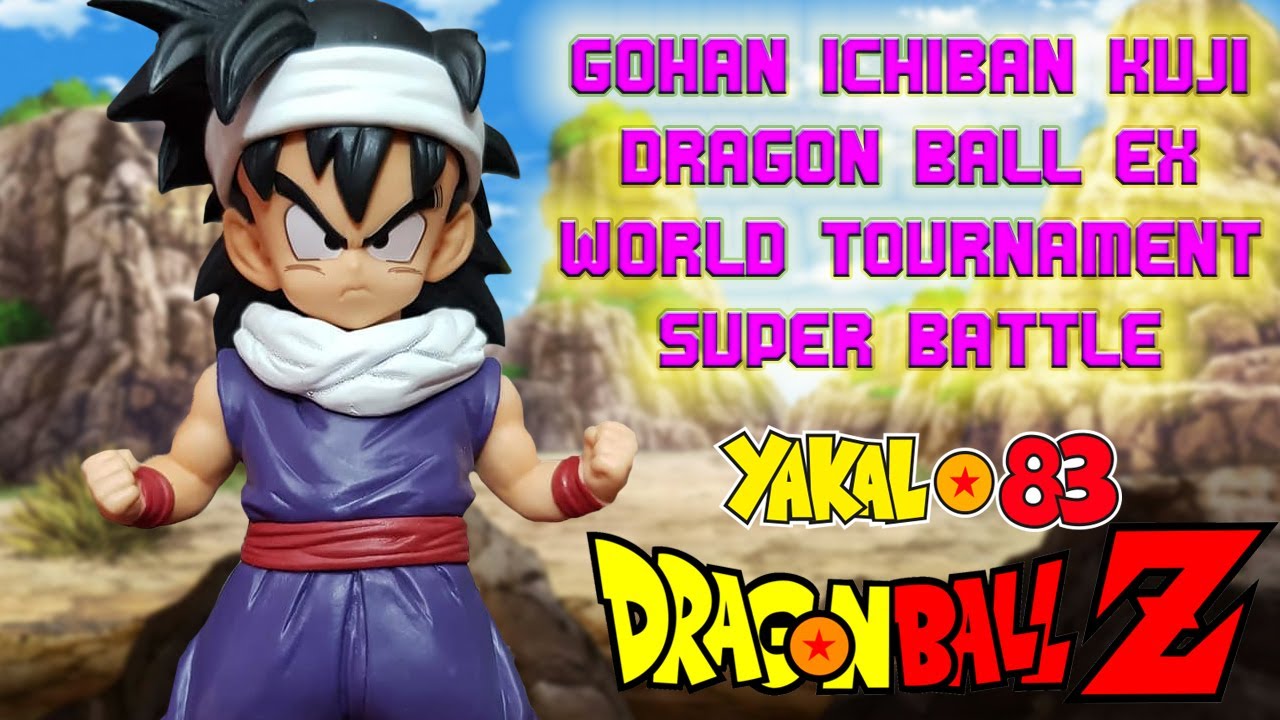 GOHAN ICHIBAN KUJI DRAGON BALL EX WORLD TOURNAMENT SUPER BATTLE