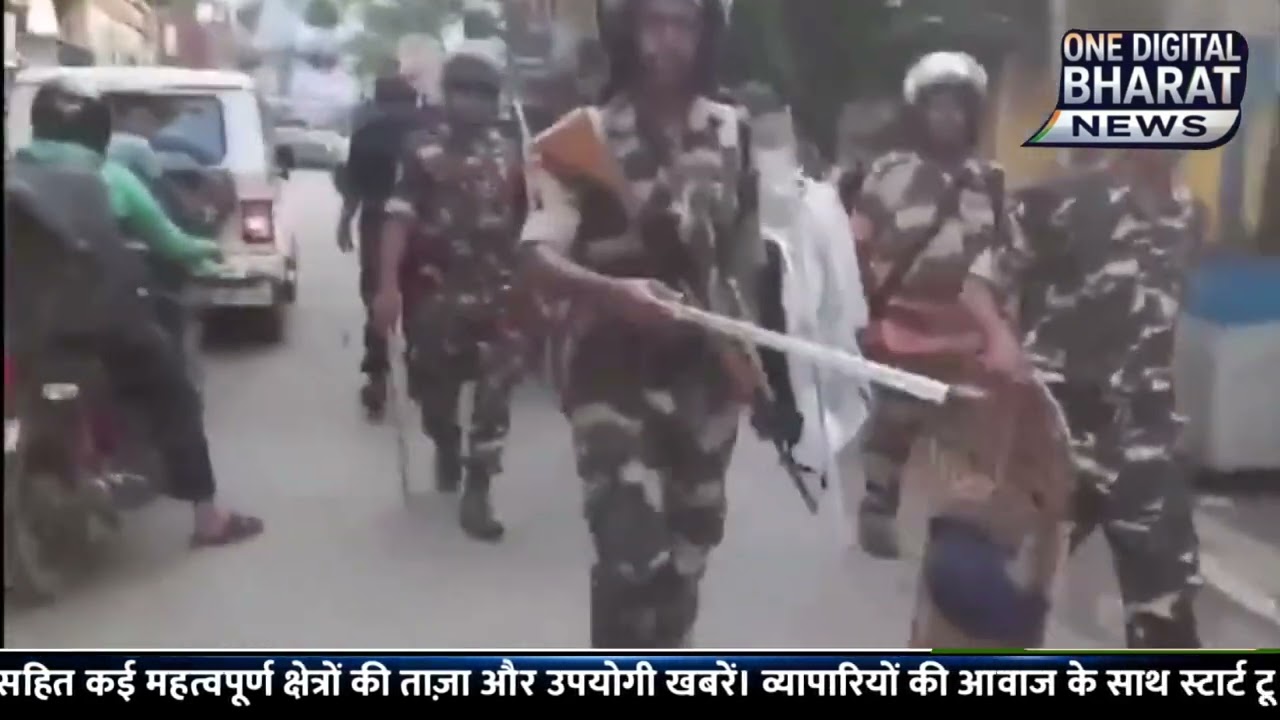 BREAKING: Security Forces on High Alert | Market Safety Measures | One Digital Bharat