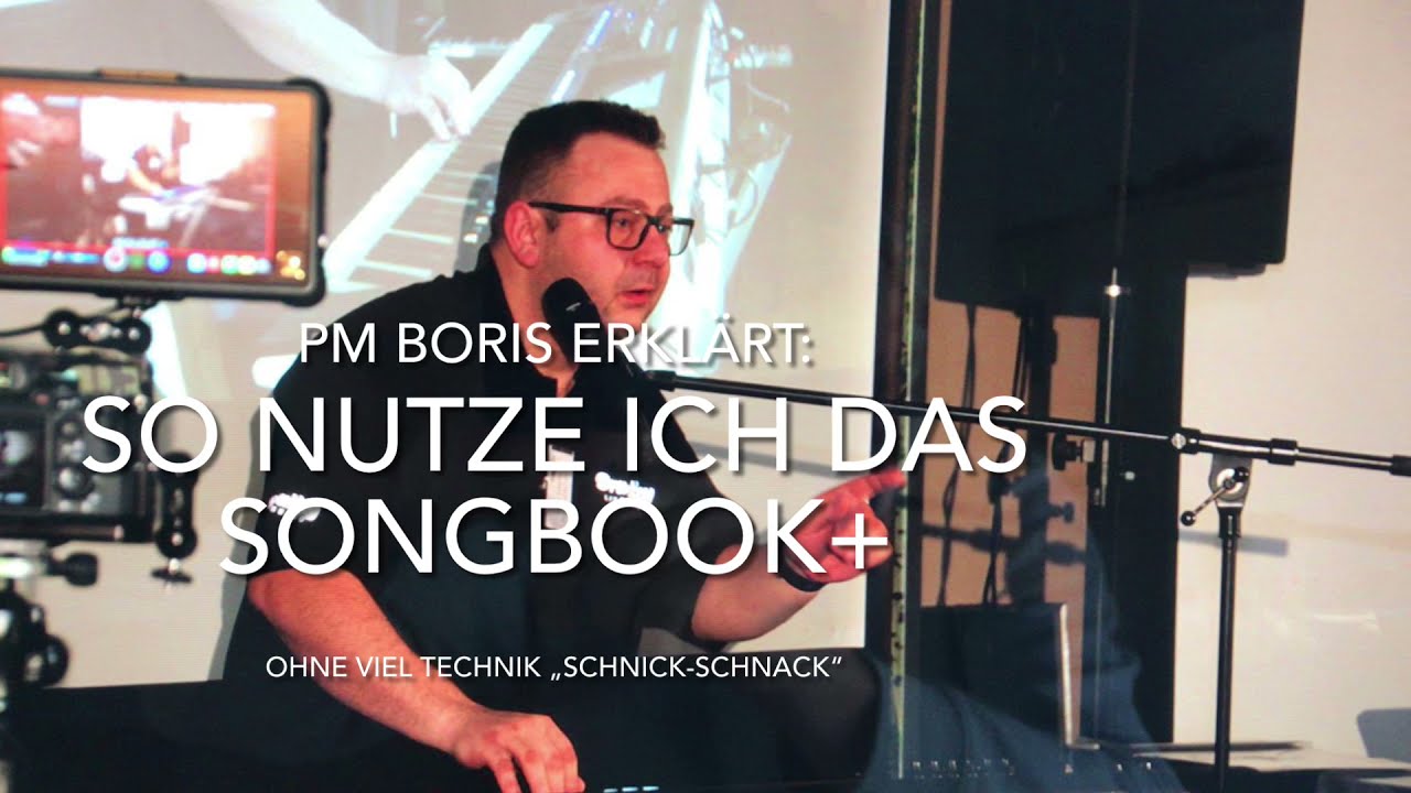 SONGBOOK+ von Baumsoftware und wie ich diese App benutze.