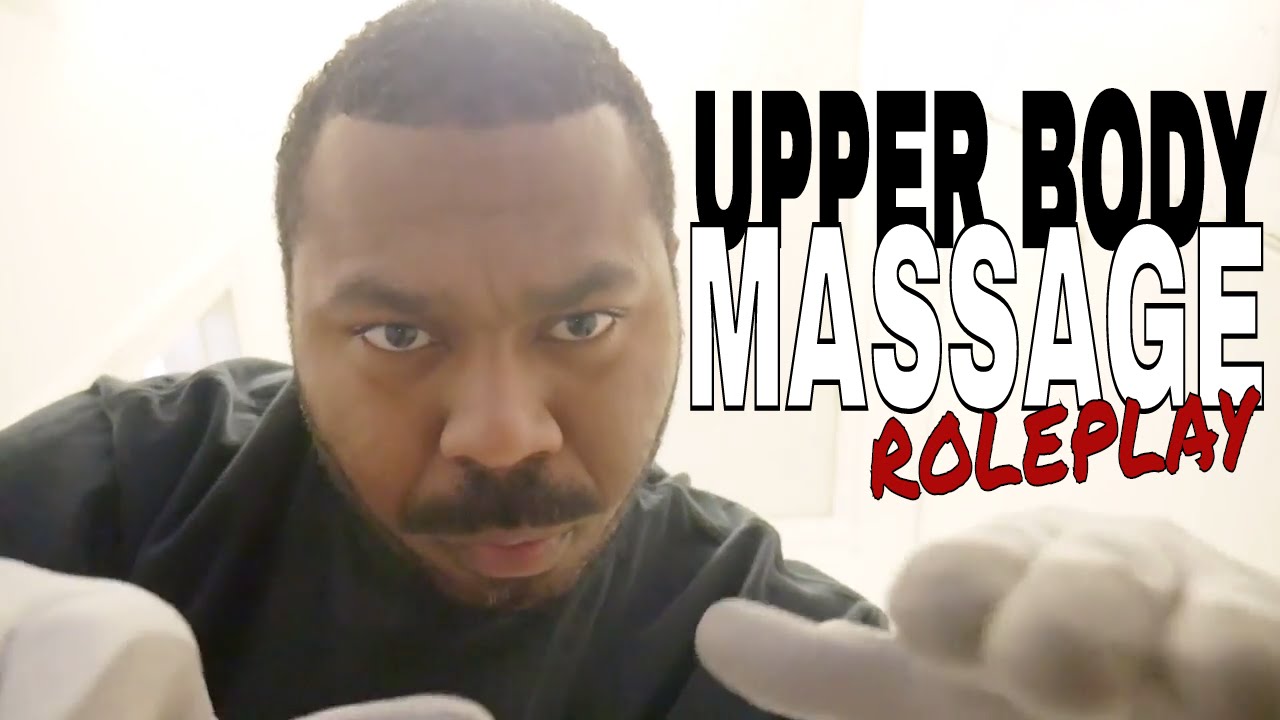 Ролевая игра ASMR «Массаж верхней части тела» с мягкими словами и звуками перчаток — бинауральная