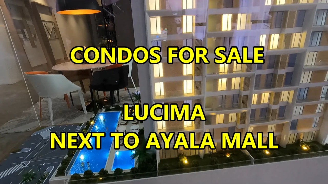 CONDOS FOR SALE! LUCIMA!  UNIQUE DESIGN AND FEATURES! NEAR AYALA MALL