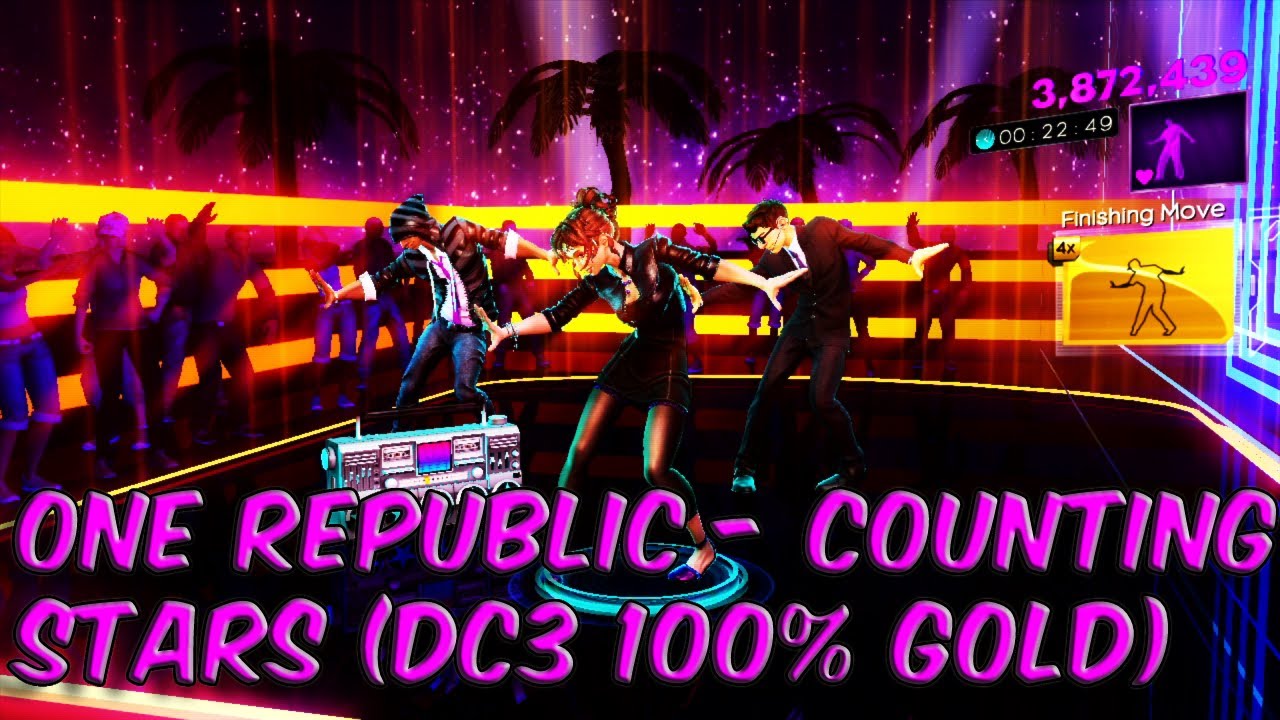 Dance Central 3: OneRepublic - Counting Stars (100% Gold) Custom DLC