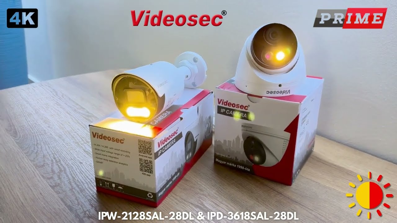 IPD-3618SAL-28DL Kamera Érkezés & Teszt videó