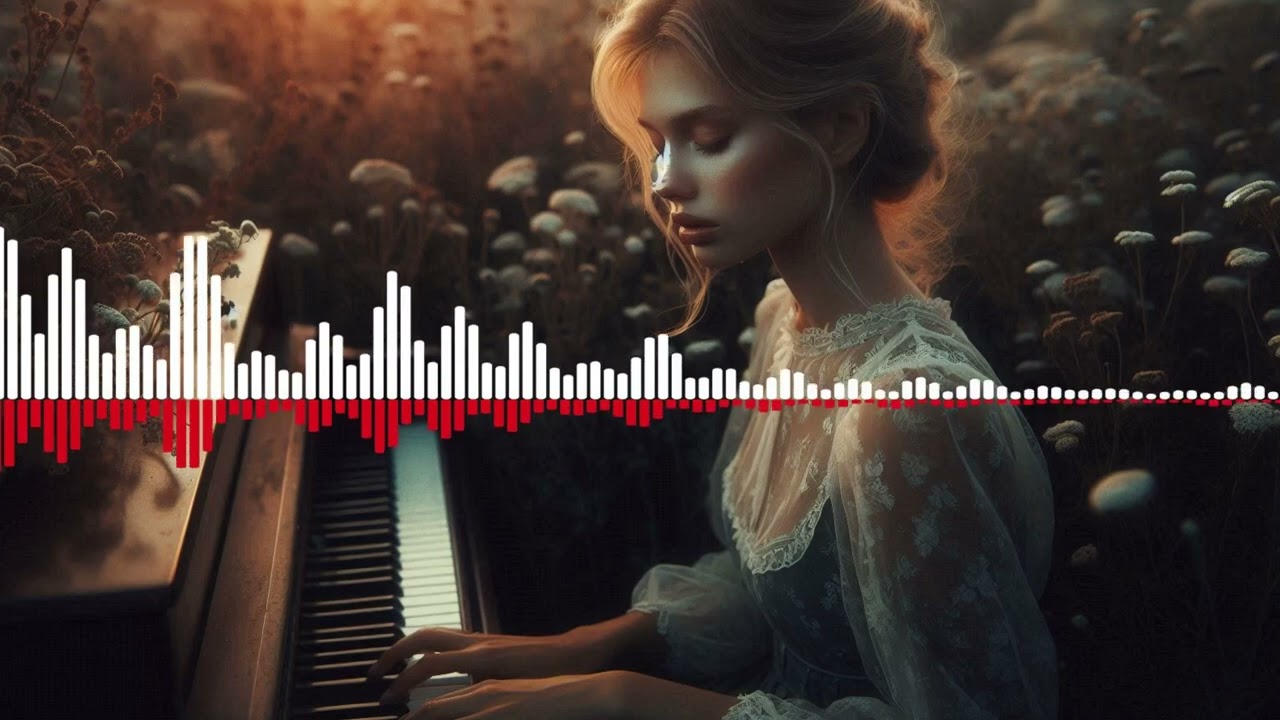 A Quiet Embrace of Twilight Gentle Piano Melodies for the Weary Soul (royalty free)