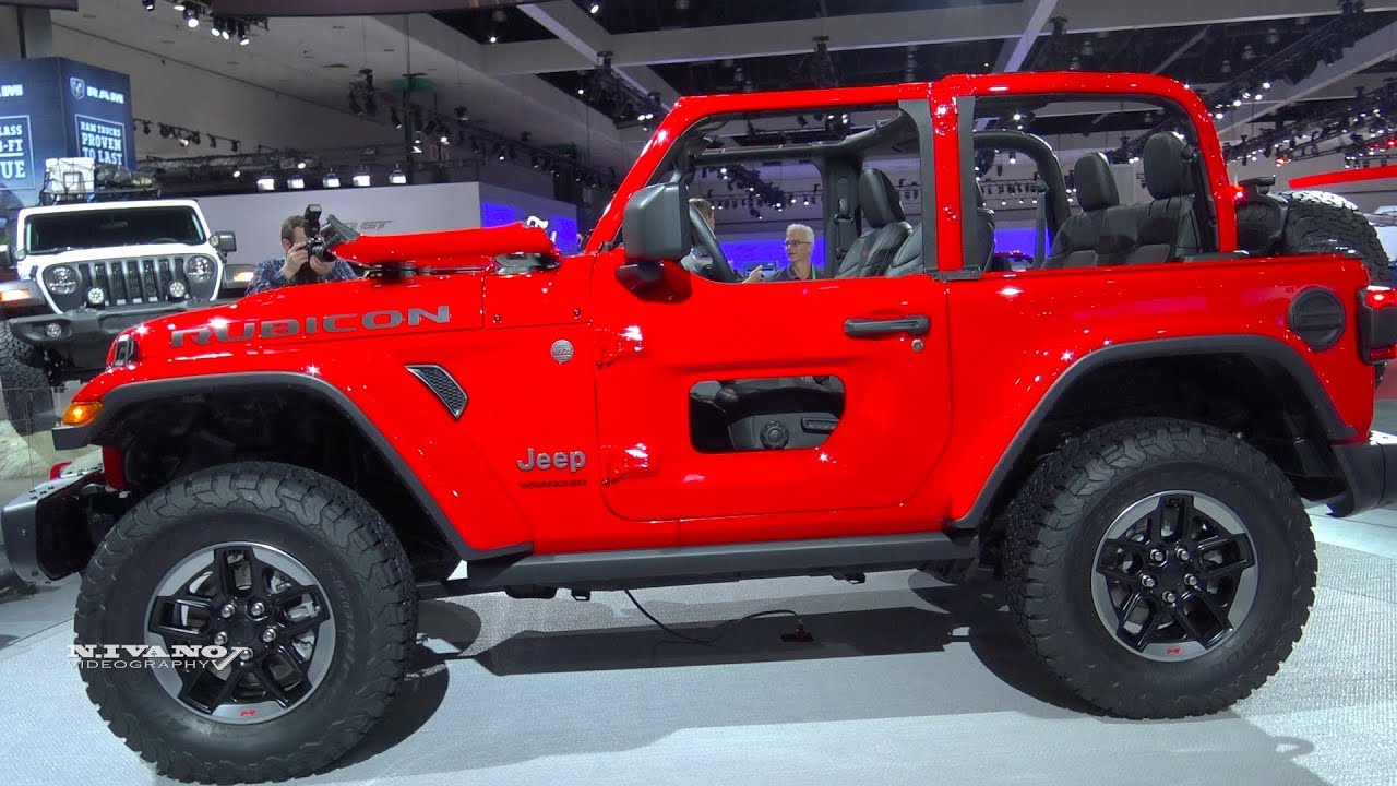 2018 Jeep Wrangler Rubicon - Exterior And Interior Walkaround - LA Auto Show 2017