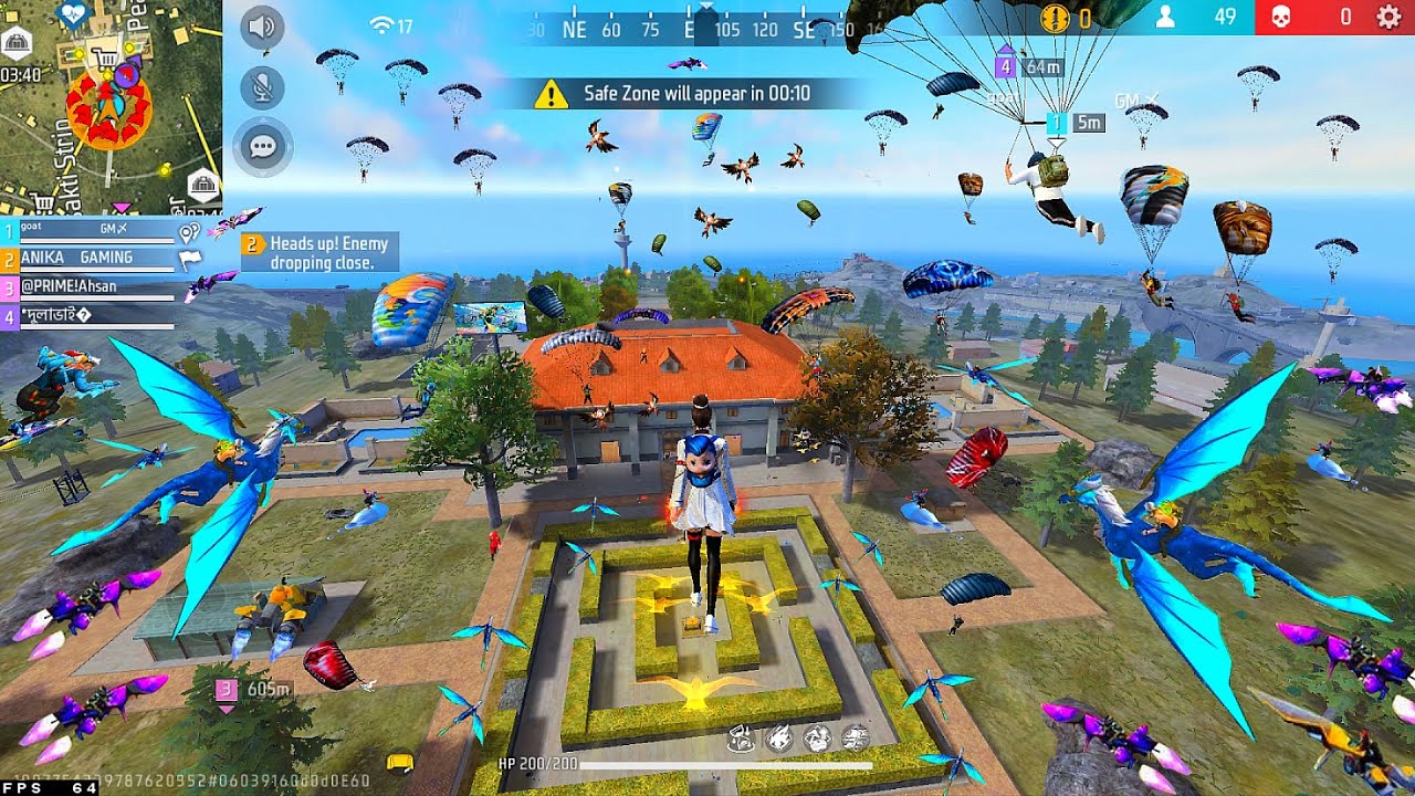 SQUID GAME x FF 😱💪 SCAR+MP40 99% Headshot Rate ⚡| Squad Vs Squad🪂 Full Gameplay| intel i5 🖥 Freefire