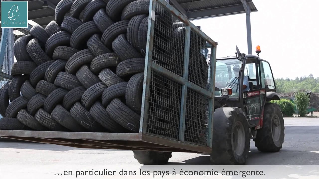 Aliapur - La deuxième vie du pneu d'occasion dans la filière Aliapur - dec 2014
